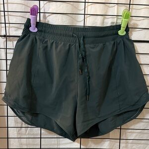 Amazon Forest Green Women's Athletic Shorts